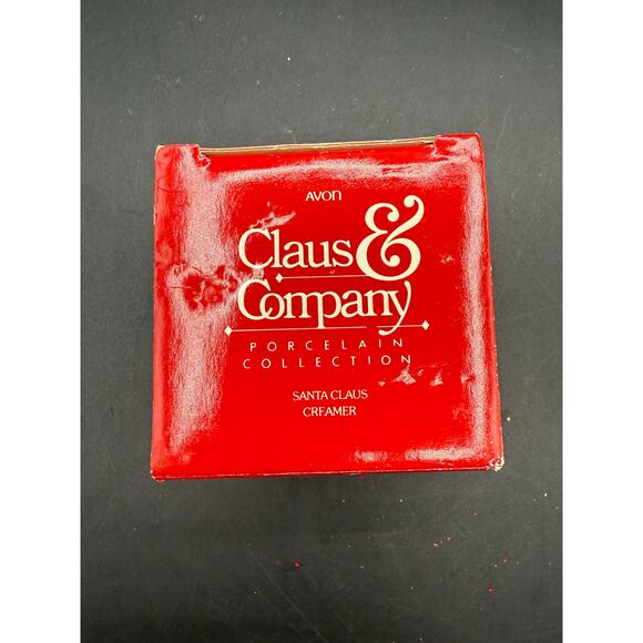 Vintage 1983 Avon Jolly Santa Claus Creamer Pitcher - in original box - Picture 8 of 10